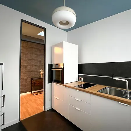Exklusives Leipzig City Apartment Aurora Buitenkant foto